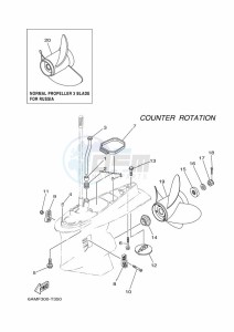 FL200CETX drawing PROPELLER-HOUSING-AND-TRANSMISSION-4