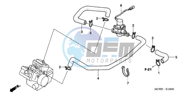 AIR INJECTION VALVE