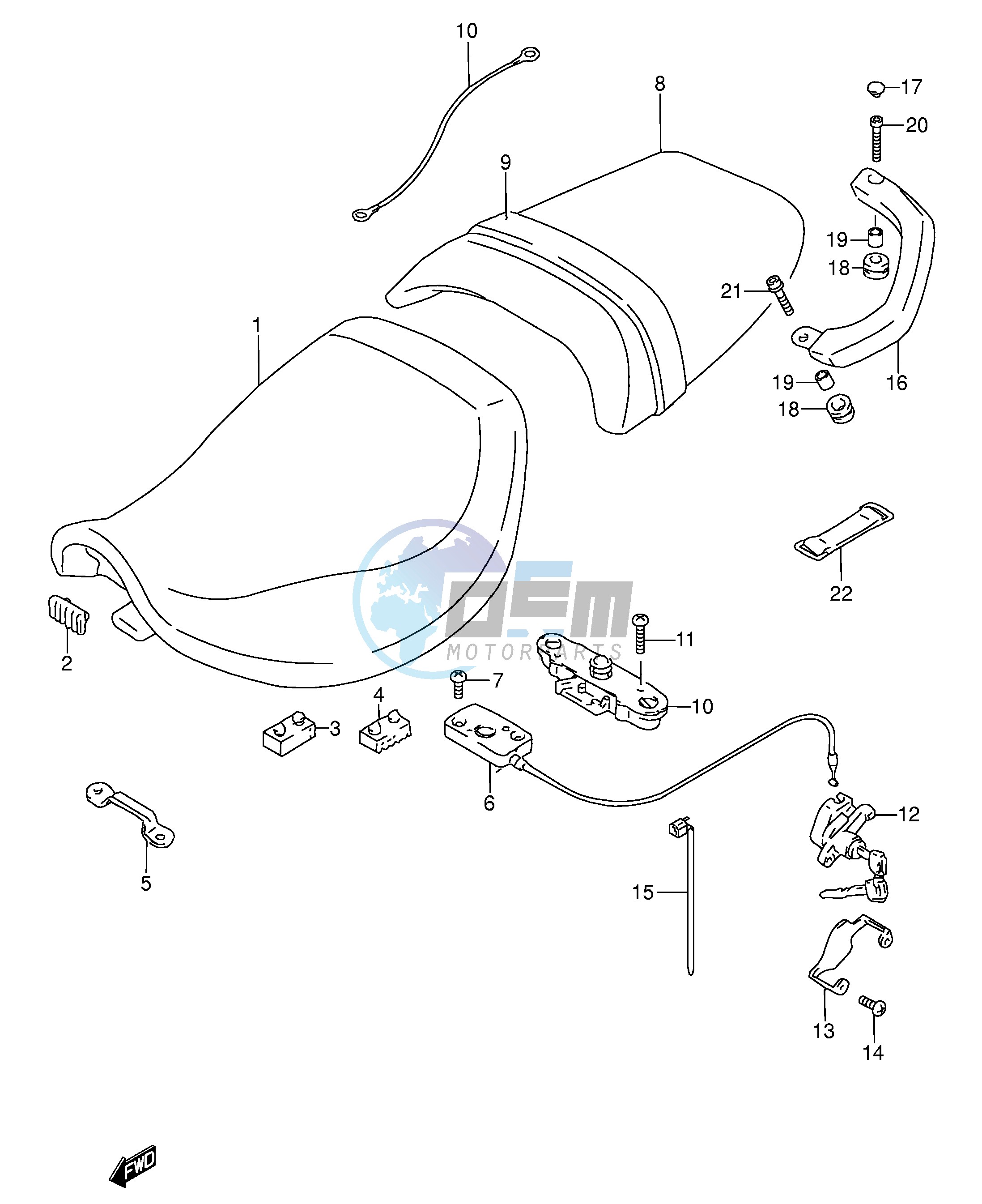 SEAT (MODEL P R)