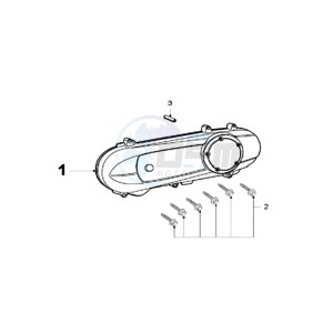 LUDIX 10 SP BLASTER drawing CRANKCASE COVER