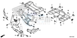 TRX500FPAE TRX500FPA Europe Direct - (ED) drawing CARRIER