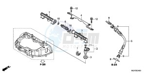 CBR1000RRE Fireblade 2ED drawing INJECTOR