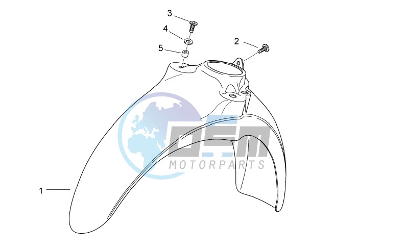 Front body VI - Front mudguard