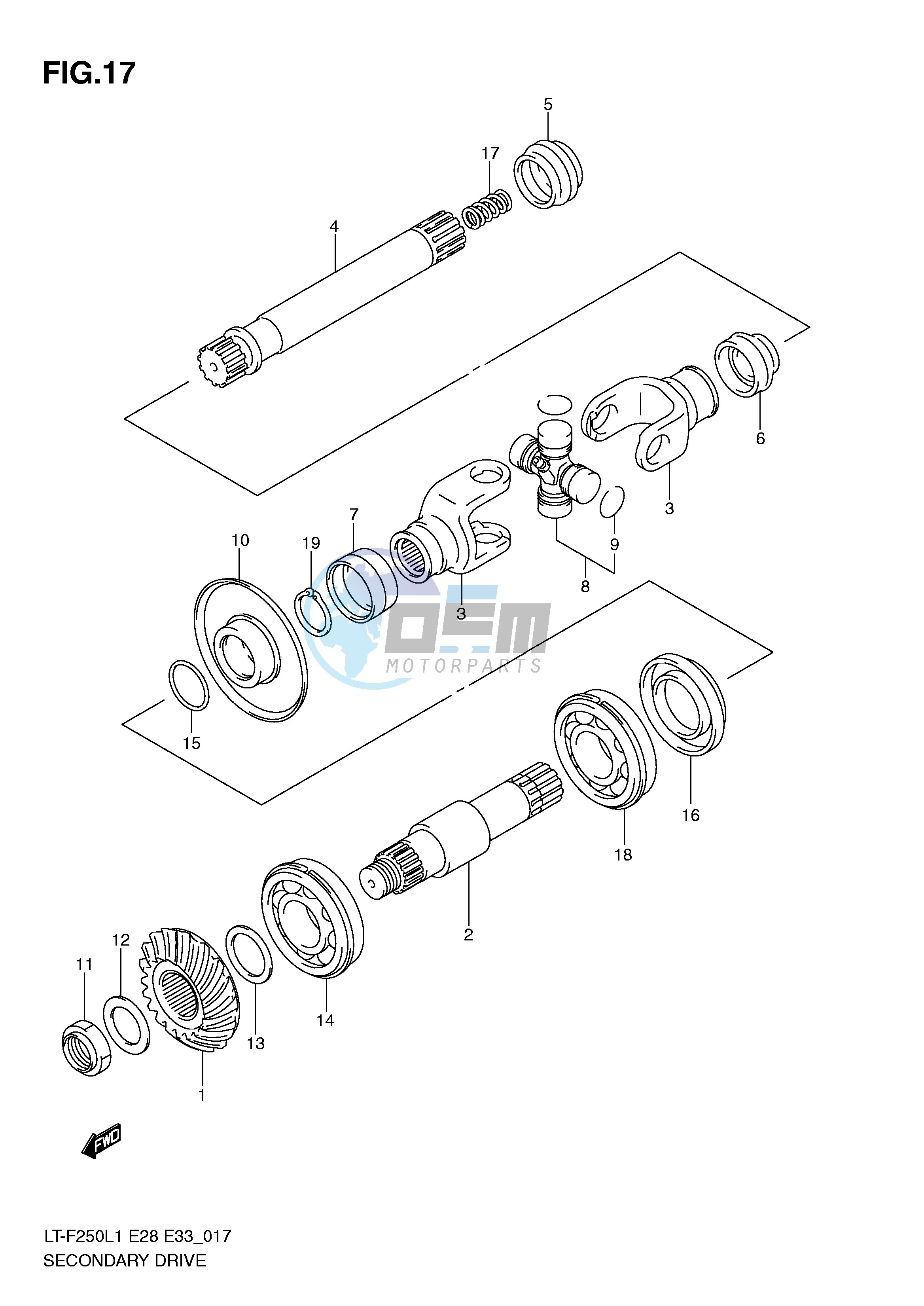 SECONDARY DRIVE