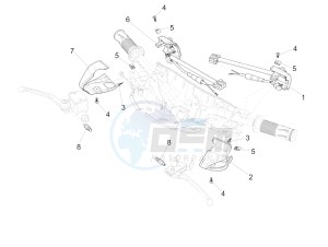 PRIMAVERA 50 4T-3V NOABS E4 (EMEA) drawing Selectors - Switches - Buttons