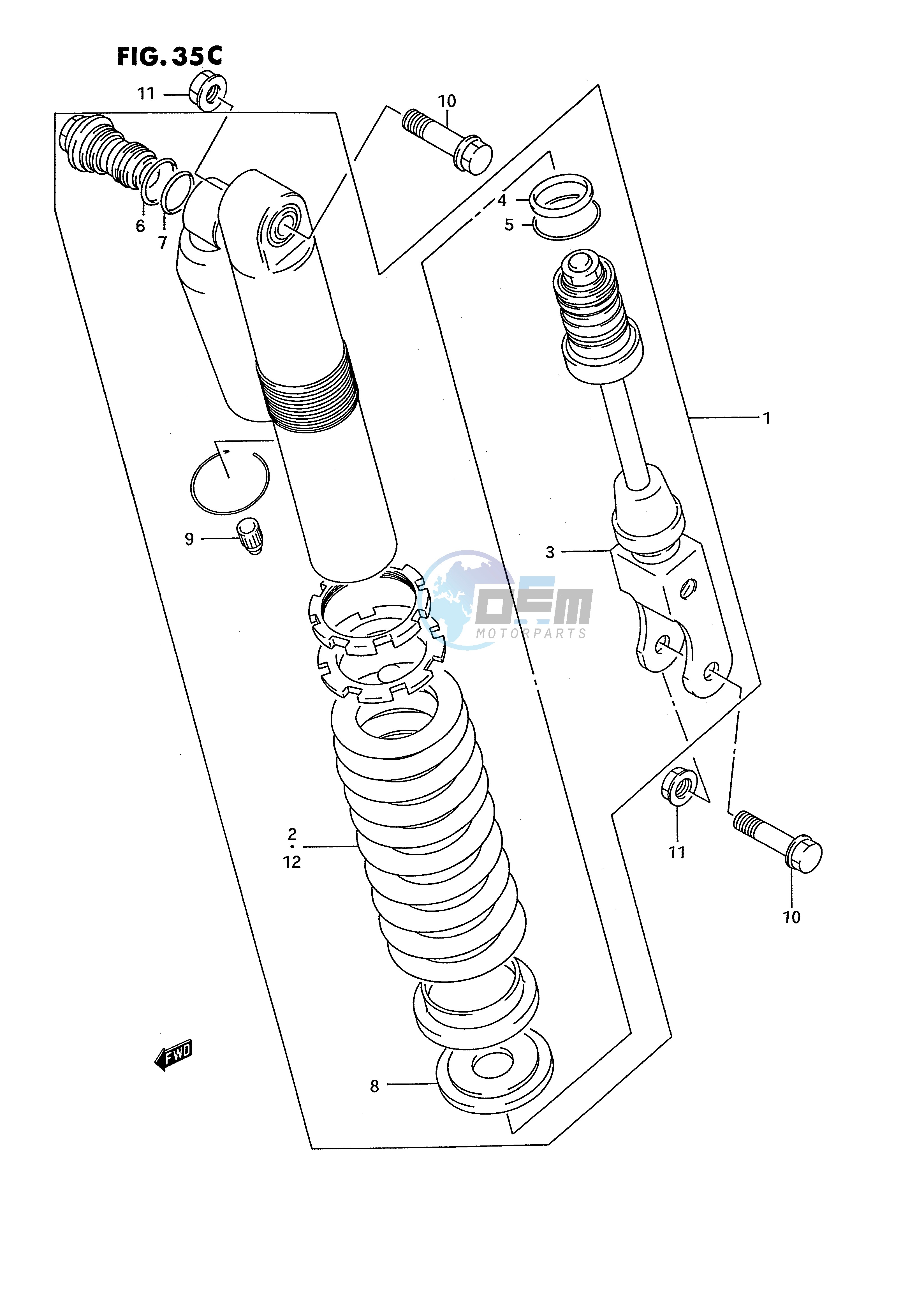 SHOCK ABSORBER (MODEL M N P R S)