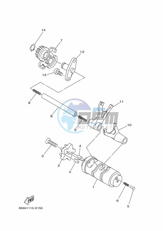 SHIFT CAM & FORK