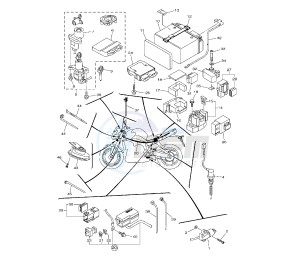 FZ8-N 800 drawing BATTERY