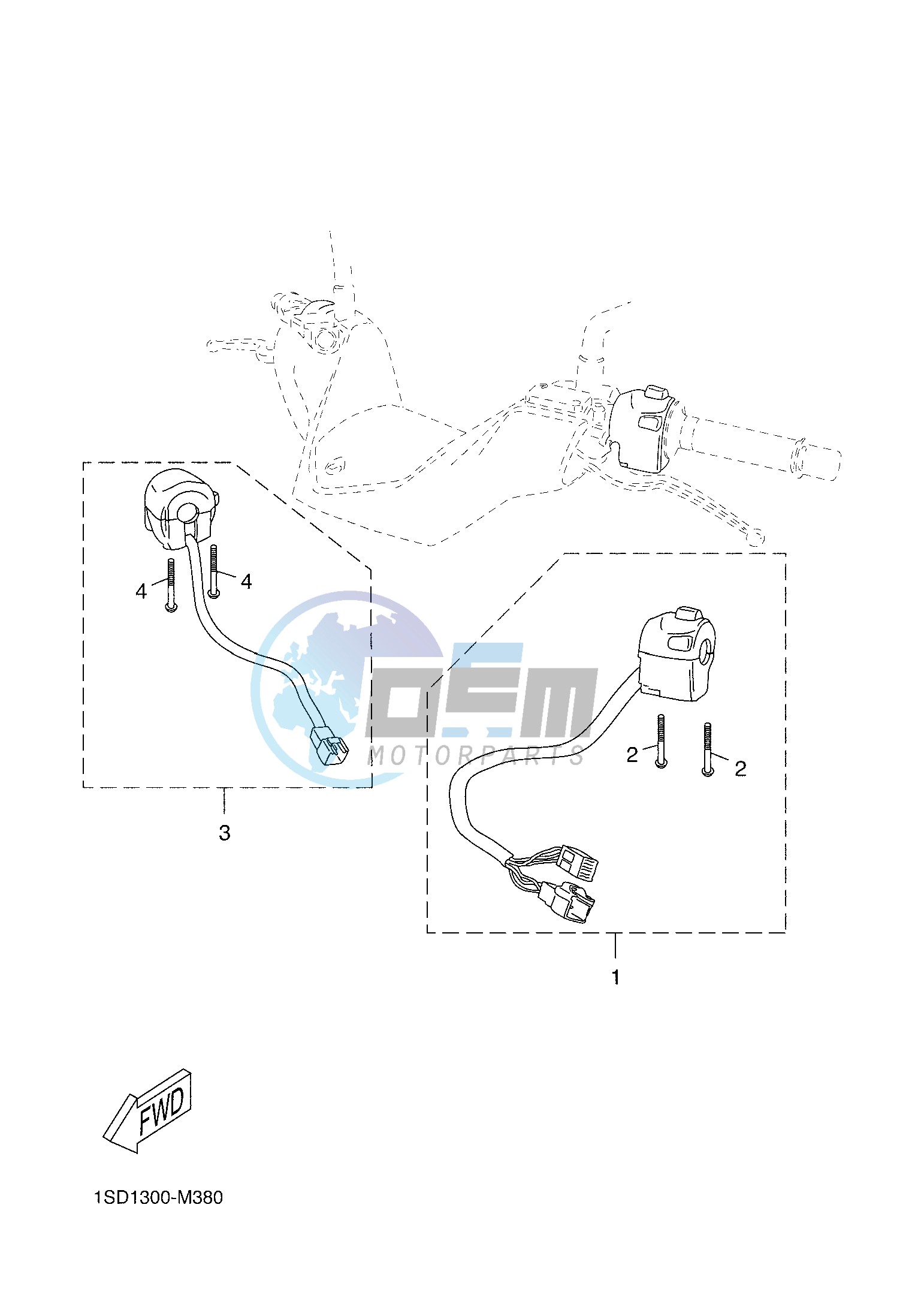 HANDLE SWITCH & LEVER