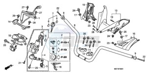 FJS400D9 F / CMF drawing HANDLE PIPE/HANDLE COVER (FJS400D9/FJS400A)