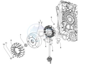 Typhoon 50 drawing Flywheel magneto