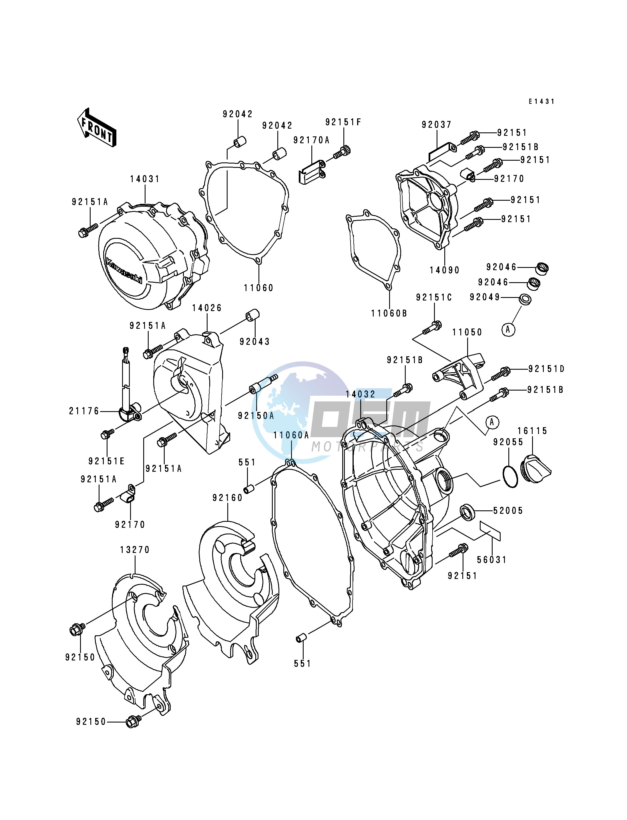 ENGINE COVER-- S- -