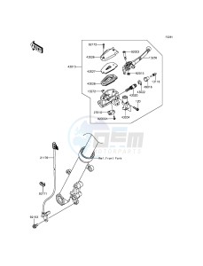 ER-6N_ABS ER650FEF XX (EU ME A(FRICA) drawing Front Master Cylinder