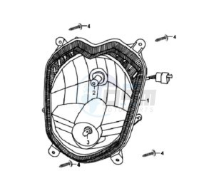 ORBIT 50 drawing HEADLAMP CPL