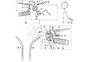 103 - 50 cc drawing STEERING HANDLE MVLM