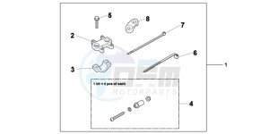 NC700SAC drawing KIT  NAVI G3 ATT