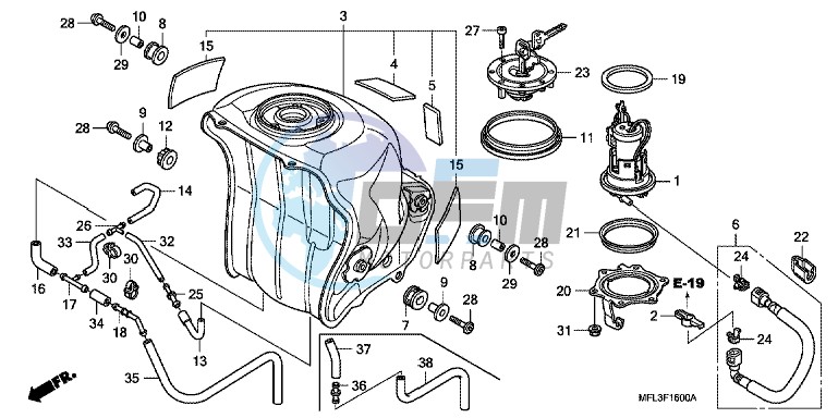 FUEL TANK/ FUEL PUMP