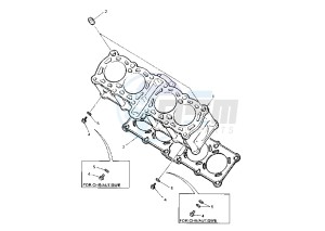 FZR R 600 drawing CYLINDER