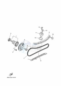 GPD125-A NMAX 125 (BAL7) drawing FRONT BRAKE CALIPER