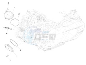 Medley 125 4T ie ABS E4 (EMEA) drawing Cylinder head cover