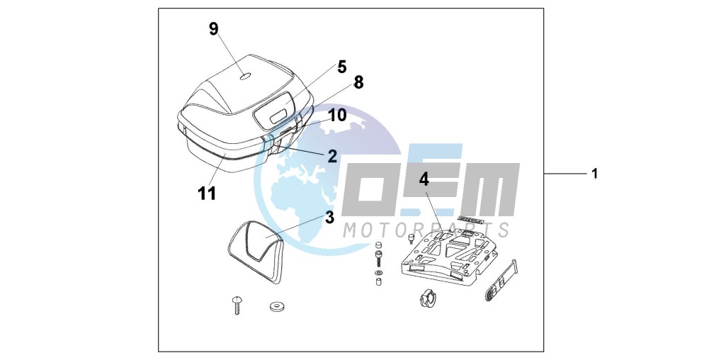 TOP BOX 45L