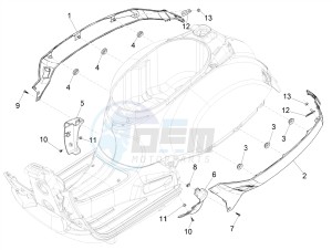 GTV 300HPE SEI GIORNI IE E4 ABS (EMEA) drawing Side cover - Spoiler