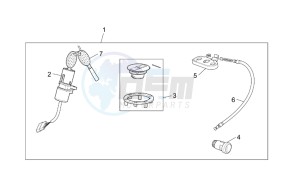 ETV 1000 Capo Nord Capo Nord drawing Lock hardware kit