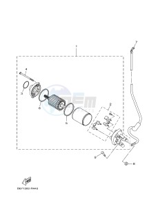 MTN-1000D MT-10 SP MT-10 SP (BW84) drawing STARTING MOTOR