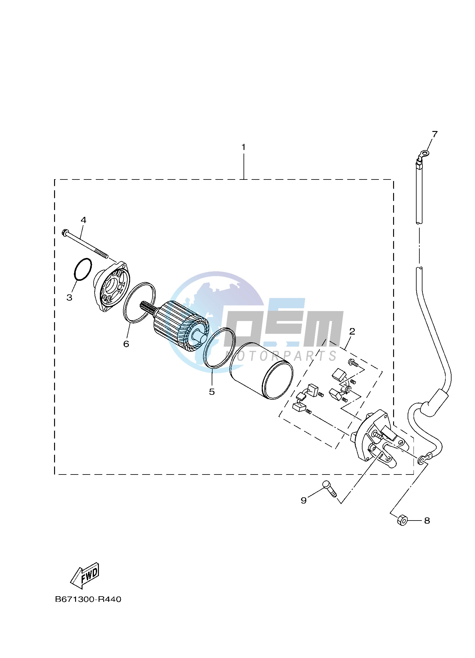 STARTING MOTOR