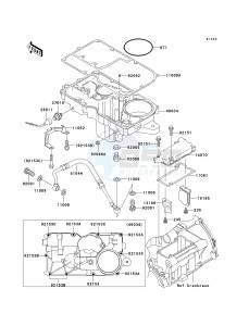 ZR 1200 A [ZRX1200R] (A4-A5) drawing BREATHER COVER_OIL PAN