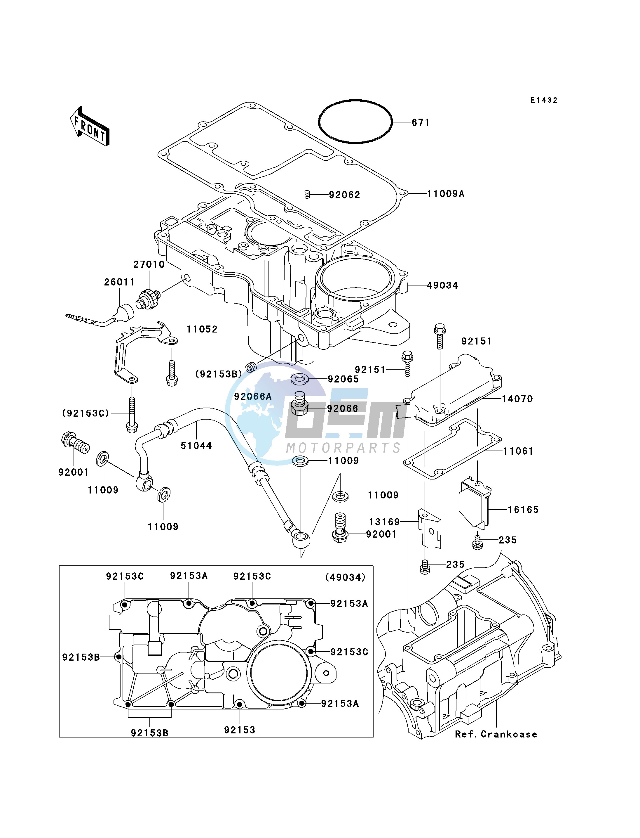 BREATHER COVER_OIL PAN