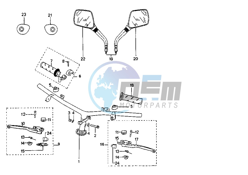 STEERING HANDLE (SV50J)