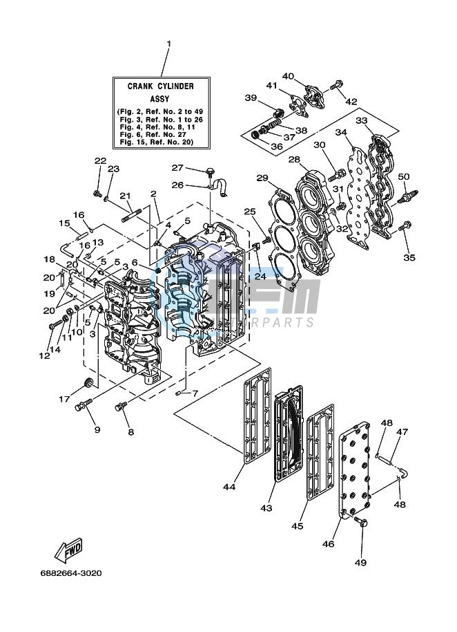 CYLINDER--CRANKCASE