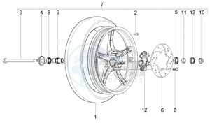 Liberty 50 2t RST ptt (AU-D) Austria - Germany drawing Front wheel