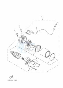 MT-03 MTN320-A (B9A9) drawing STARTING MOTOR