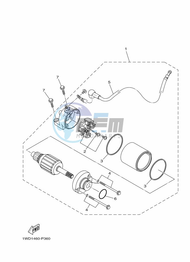 STARTING MOTOR