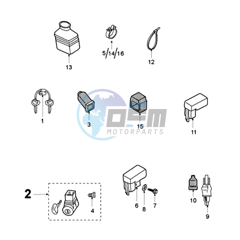 ELECTRIC EQUIPMENT WITHOUT PICKUP COIL