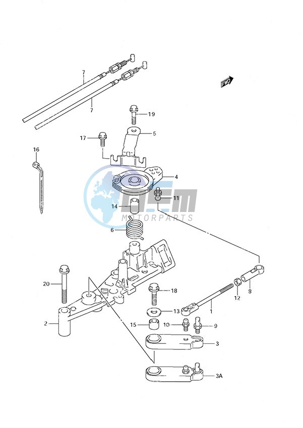 Throttle Rod