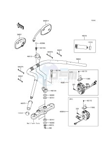 VULCAN_1700_VOYAGER_ABS VN1700BGF GB XX (EU ME A(FRICA) drawing Handlebar