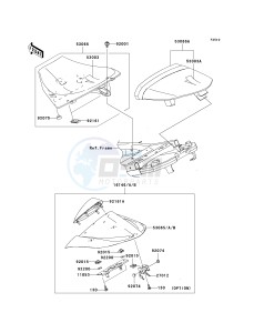 ZX 1000 C [NINJA ZX-10R] (C2) C2 drawing SEAT