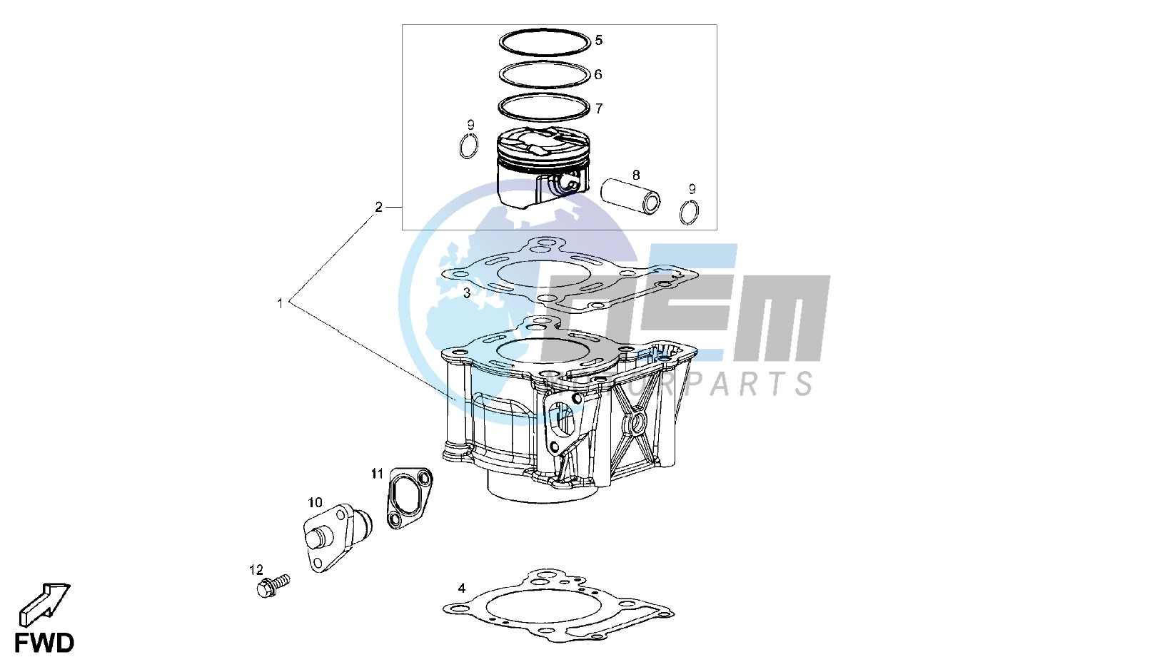 CYLINDER - PISTON