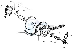 free 100 drawing Driving pulley