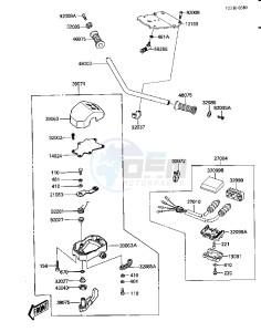 JS 300 B [JS300] (B1-B2) [JS300] drawing HANDLEBAR