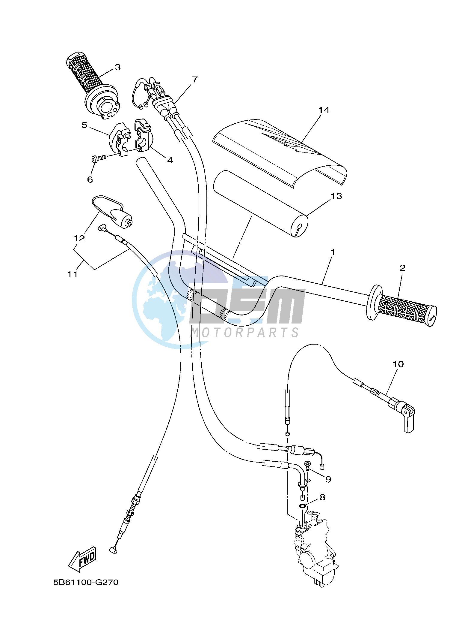 STEERING HANDLE & CABLE