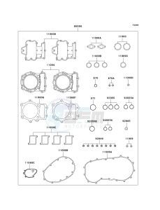 VN 1500 D[VULCAN 1500 CLASSIC] (D1-D2) [VULCAN 1500 CLASSIC] drawing GASKET KIT