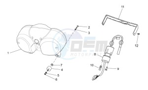 V7 Stone 750 USA-CND drawing Dashboard