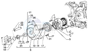 X9 180 Amalfi drawing Flywheel magneto