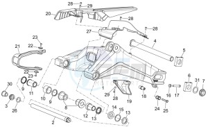 NA 850 Mana drawing Swing arm