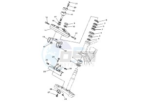 XVS DRAG STAR 125 drawing STEERING