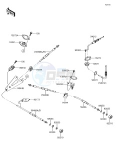 JET SKI ULTRA 310R JT1500NJF EU drawing Cables